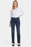 NYDJ Marilyn Straight Jeans In Petite With High Rise And 29" Inseam - Presley