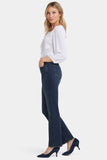 NYDJ Marilyn Straight Jeans In Petite With High Rise And 29" Inseam - Presley