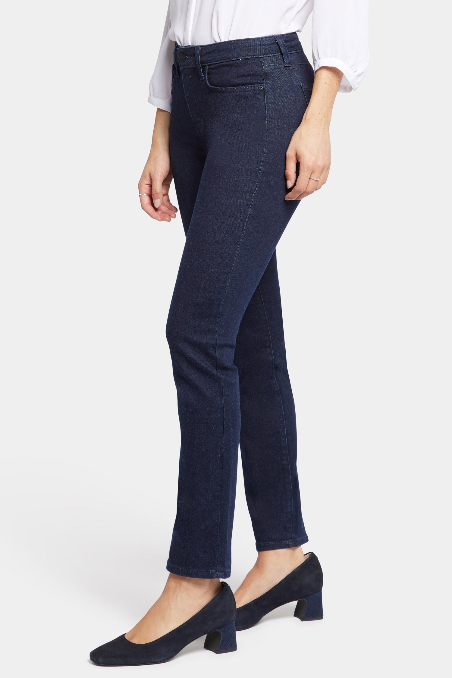 NYDJ Sheri Slim Jeans In Petite  - Rinse