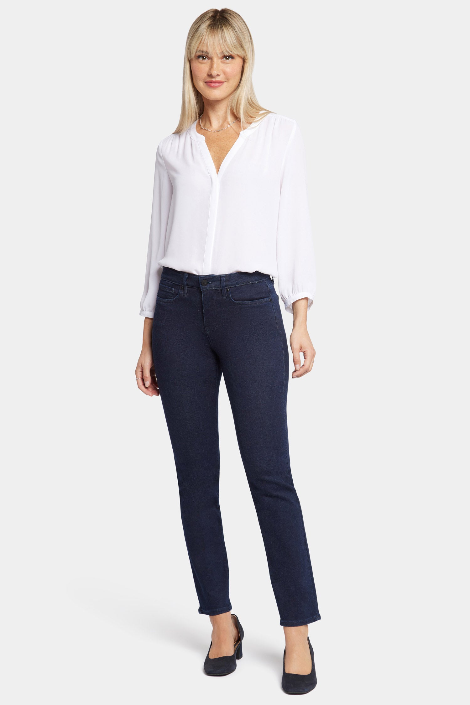NYDJ Sheri Slim Jeans In Petite  - Rinse