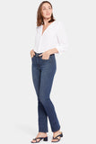 NYDJ Le Silhouette Slim Bootcut Jeans In Petite With High Rise - Precious