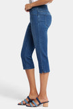 NYDJ Dakota Crop Pull-On Jeans In Petite  In Soft-Contour Denim™ With Side Slits - Olympus