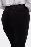 NYDJ Marilyn Straight Pants In Petite In Velveteen - Black