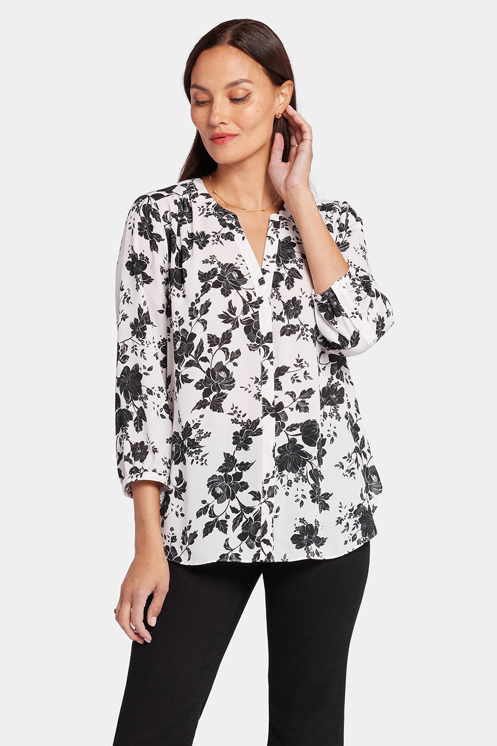 Pintuck Blouse