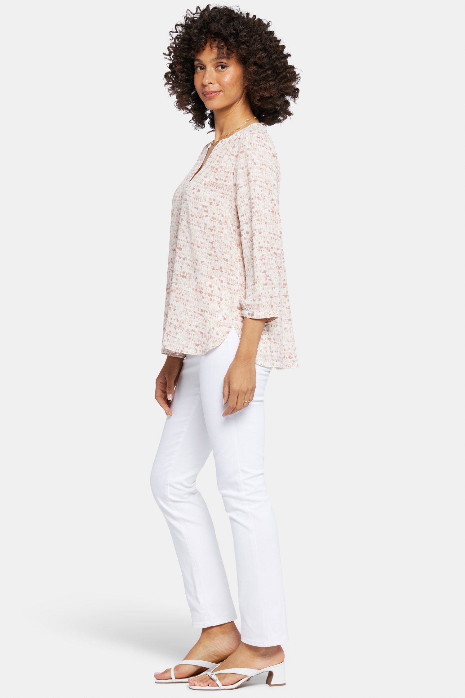 NYDJ Pintuck Blouse  - Prairie Grove