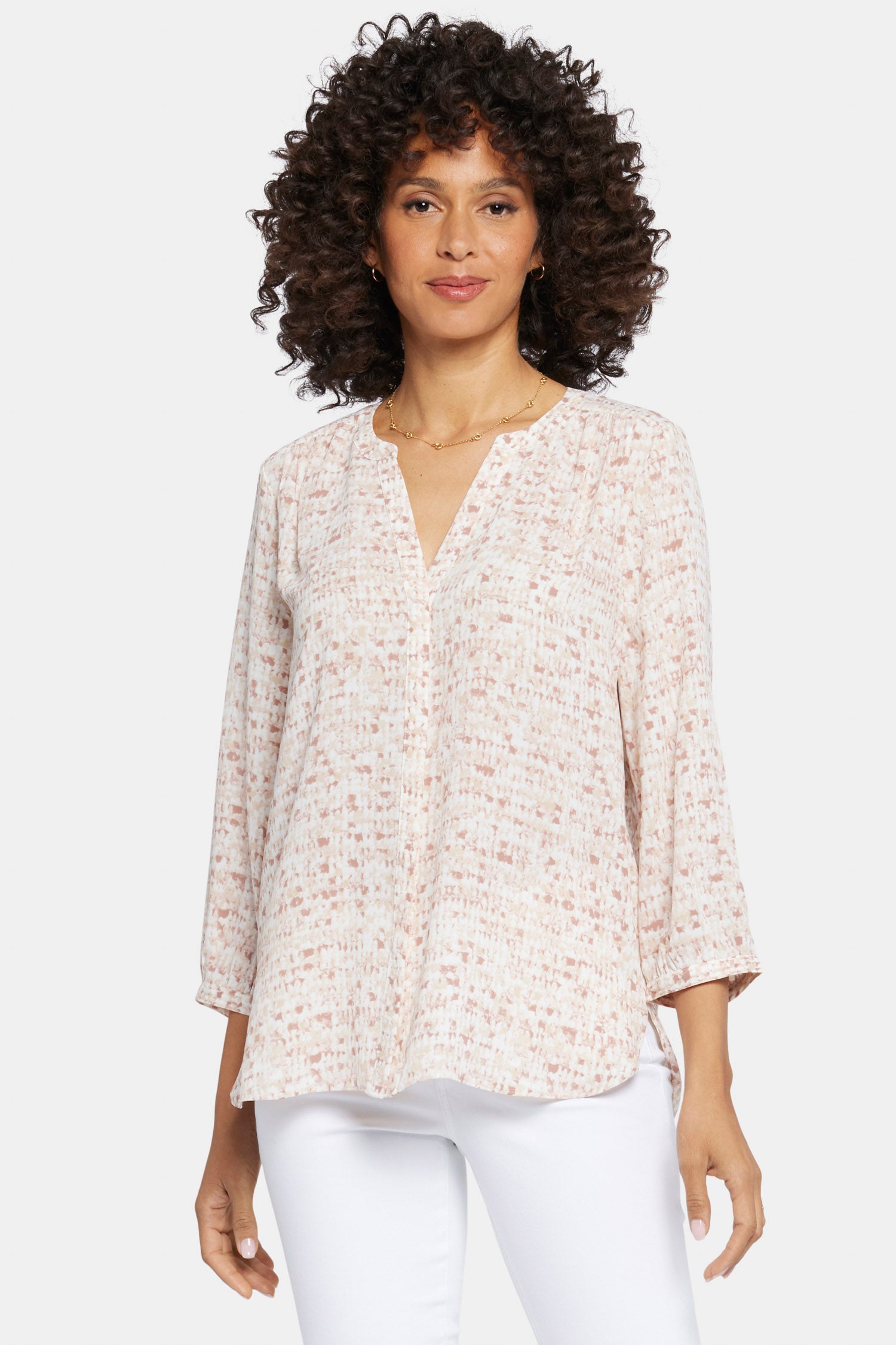 NYDJ Pintuck Blouse  - Prairie Grove