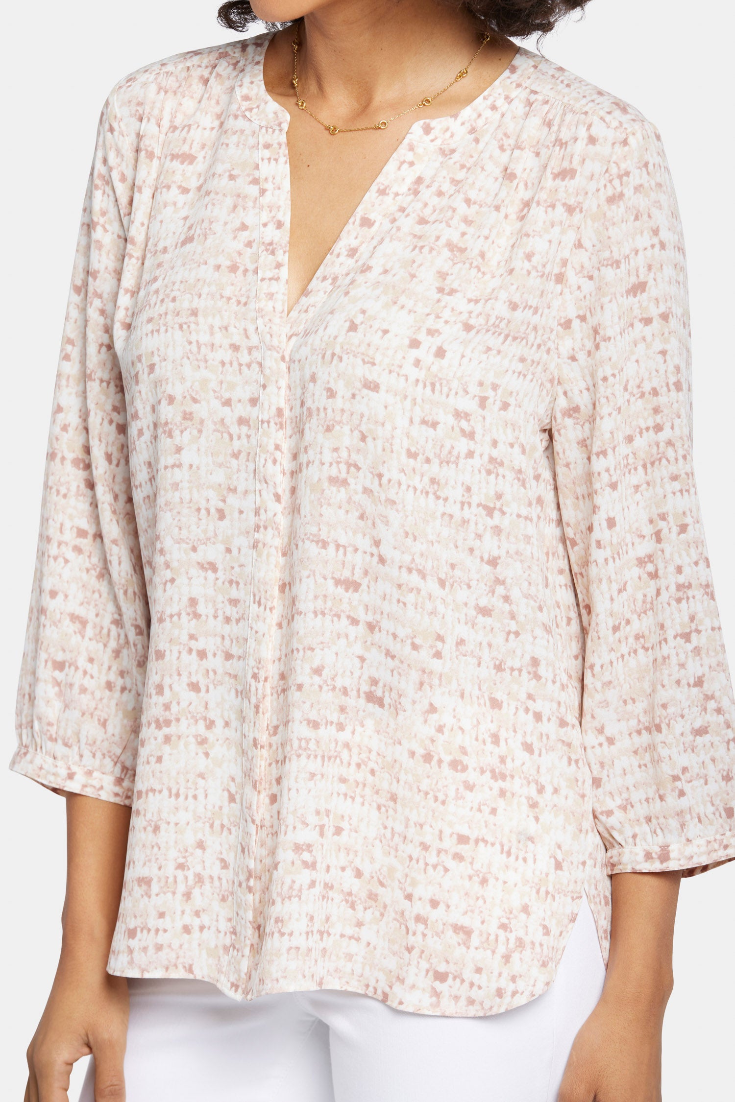 NYDJ Pintuck Blouse  - Prairie Grove