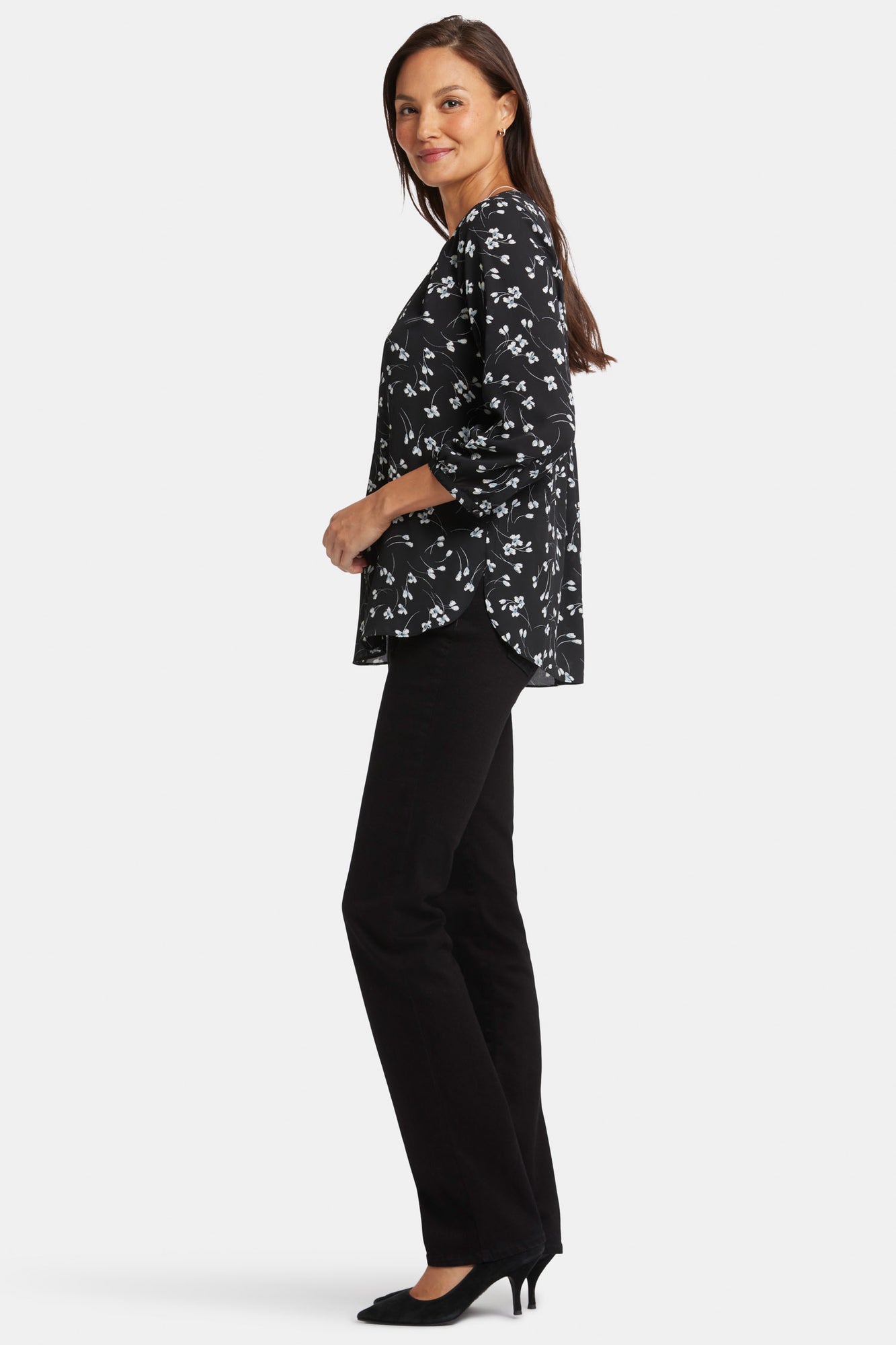 NYDJ Pintuck Blouse  - Primrose Path