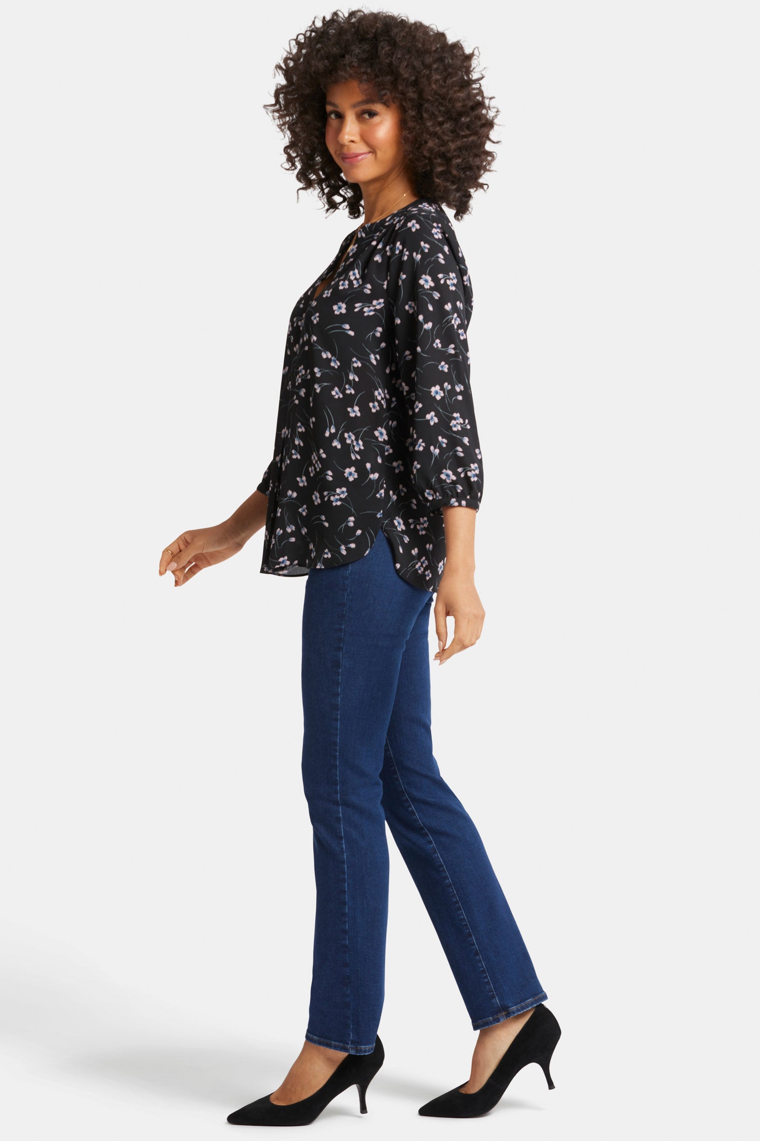 Pintuck Blouse - Optic White