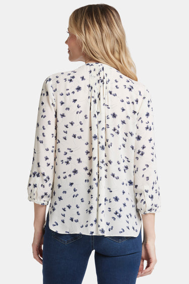 NYDJ Pintuck Blouse  - Iris Buds