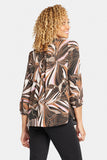 NYDJ Pintuck Blouse  - Half Moon Bay