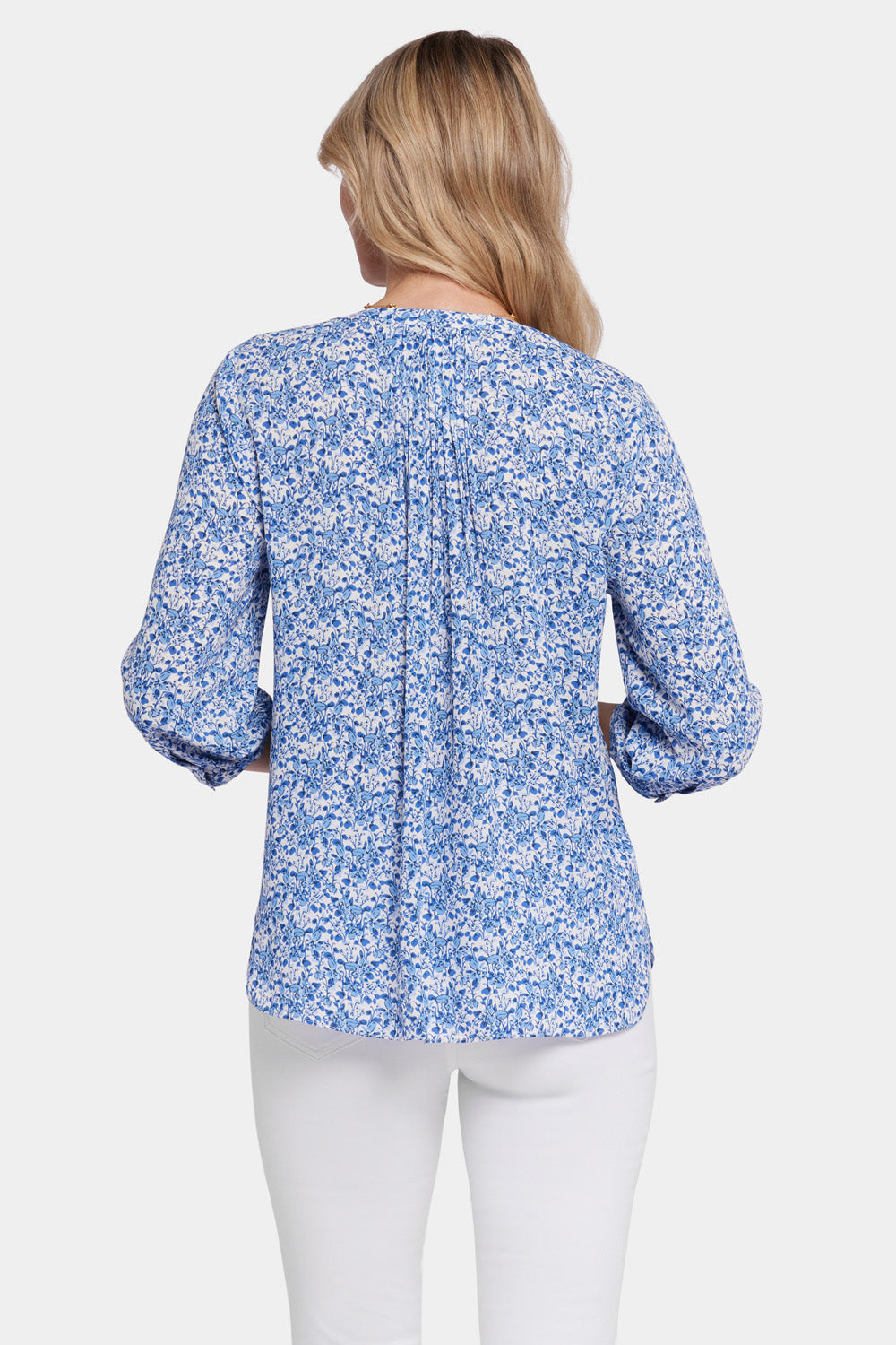 NYDJ Pintuck Blouse  - Olenia