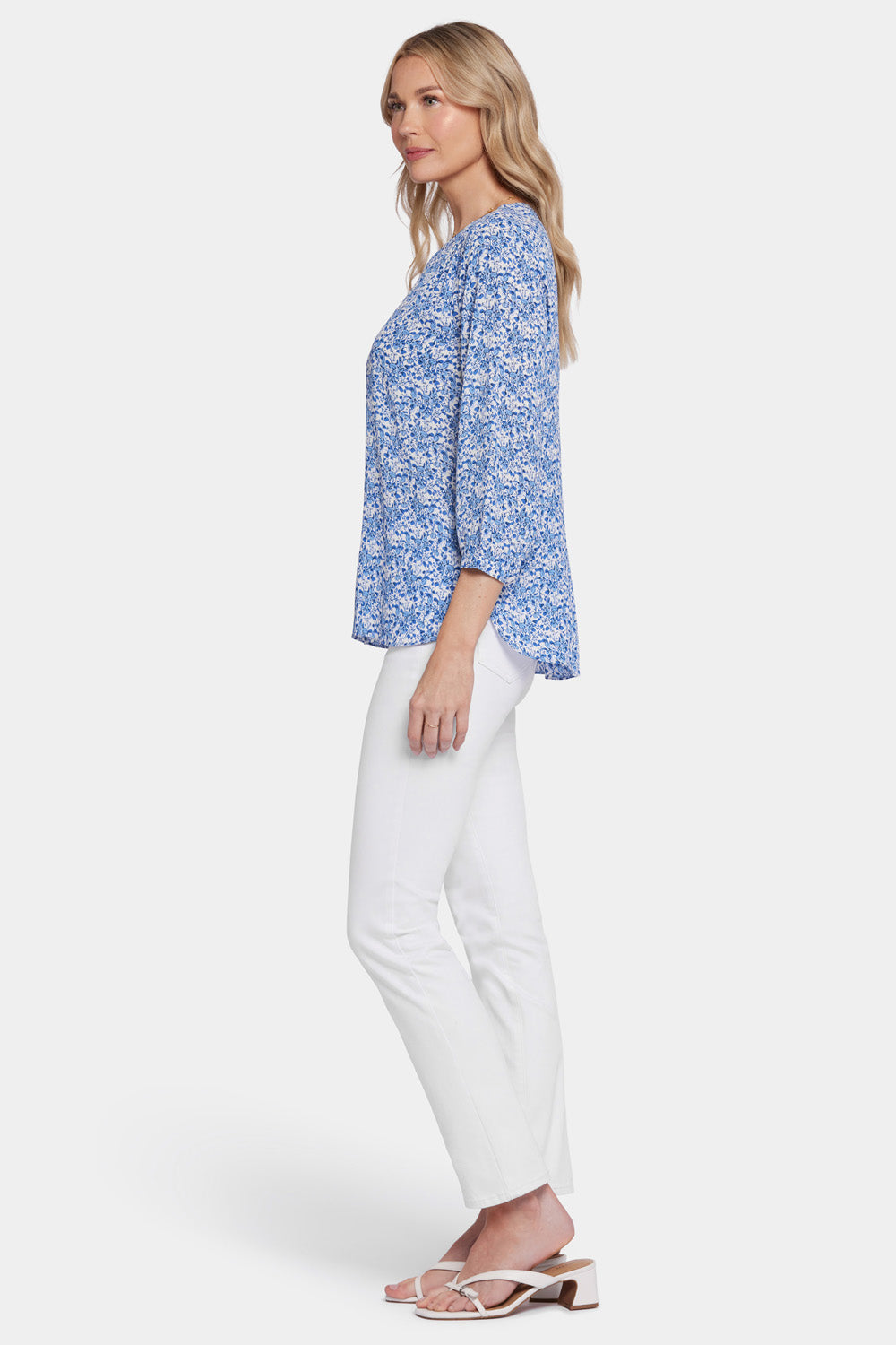 NYDJ Pintuck Blouse  - Olenia