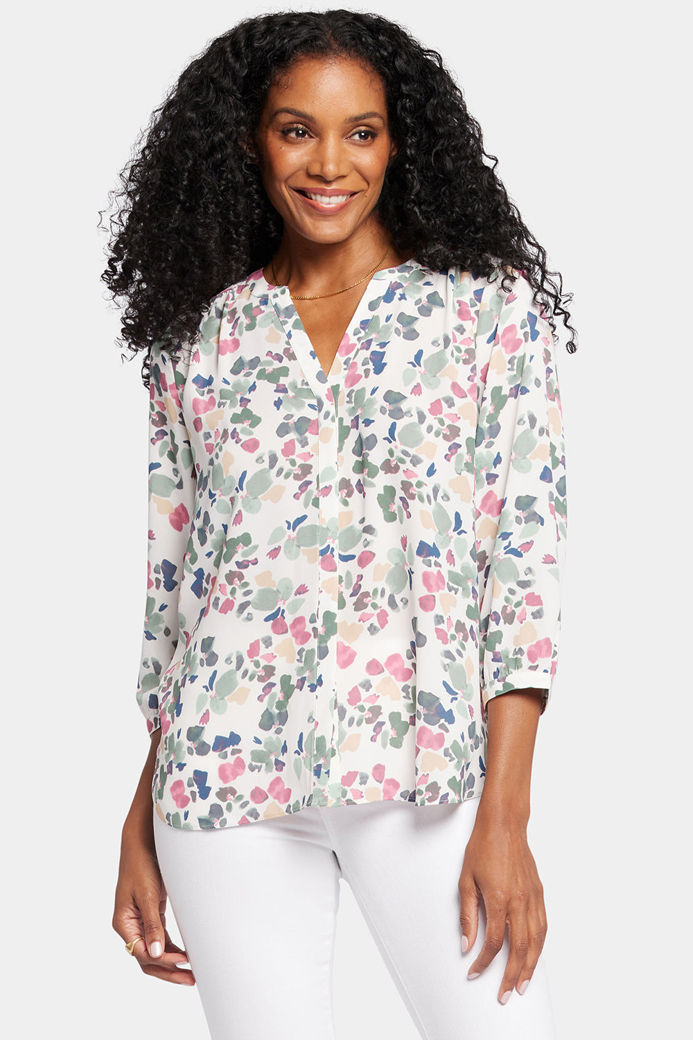 NYDJ Pintuck Blouse  - Illiana