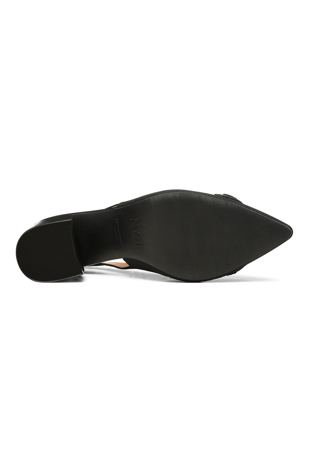 Sanya Slingback Heels In BlackLast™ Denim - Black Black | NYDJ