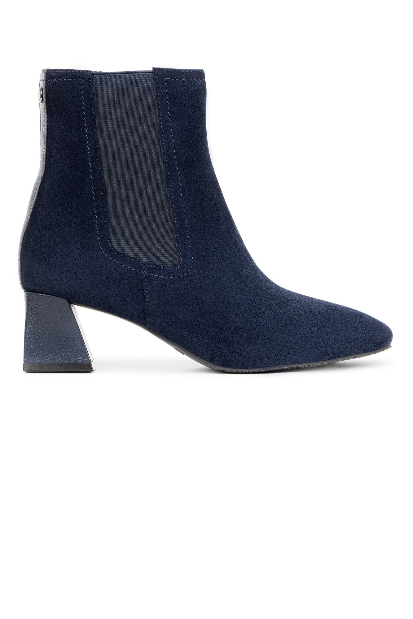 NYDJ Scooter Booties In Suede - Navy