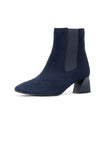 NYDJ Scooter Booties In Suede - Navy