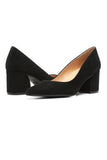 NYDJ Solima Pumps In Suede - Black