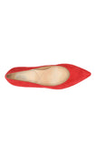 NYDJ Solima Pumps In Suede - Red