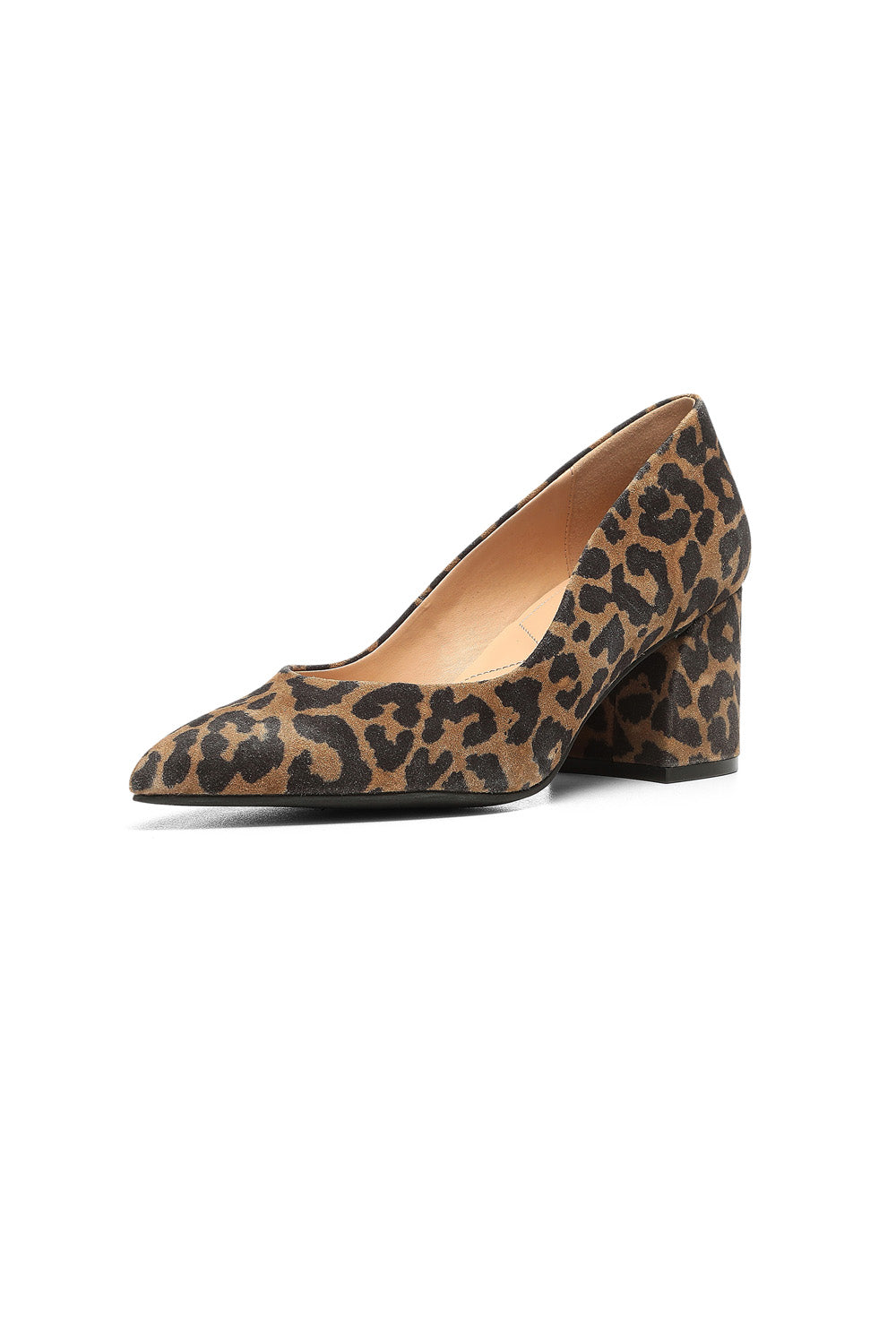 NYDJ Solima Pumps In Suede - Leopard