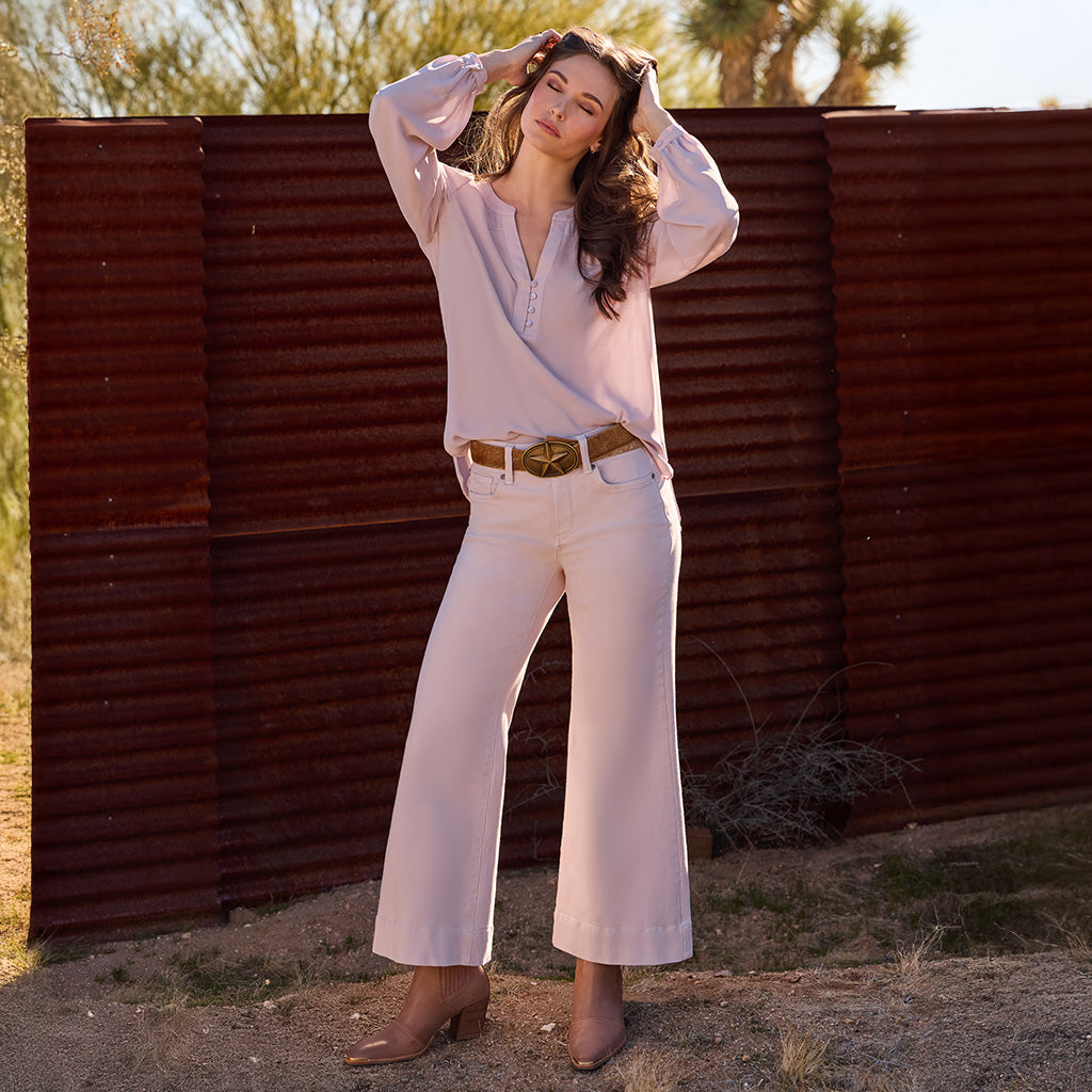 Click here to shop women's colored denim.