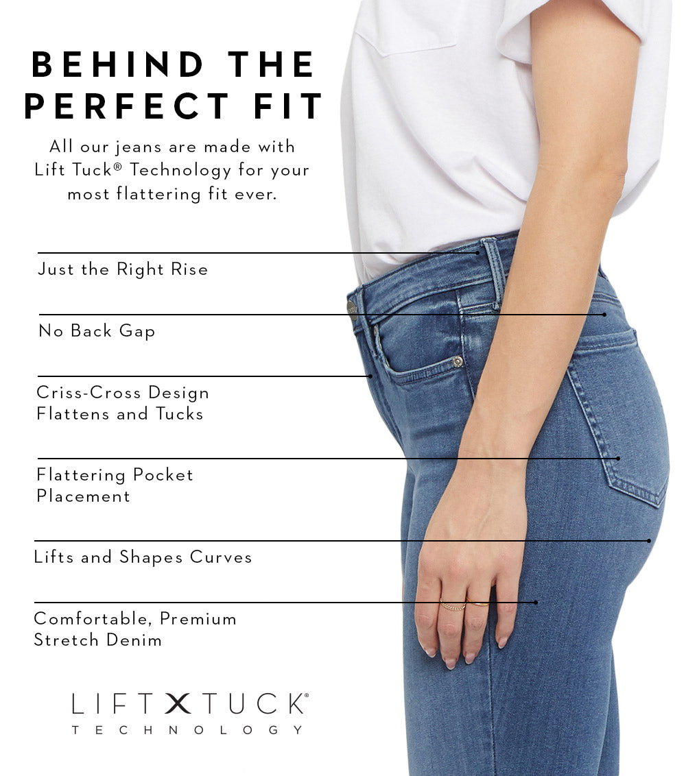 Look for the X, Lift Tuck Technology