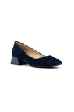 NYDJ Teddie Pumps In Suede - Navy