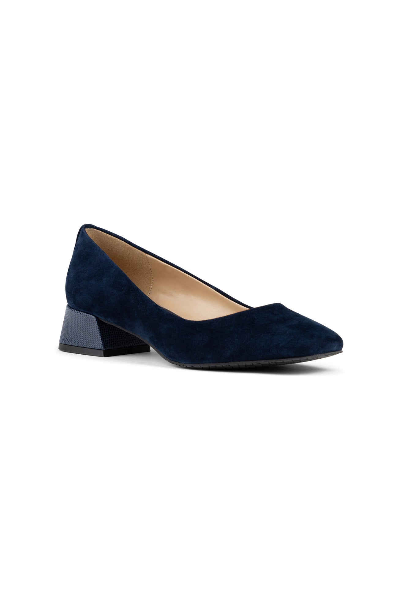 Navy blue suede pumps best sale