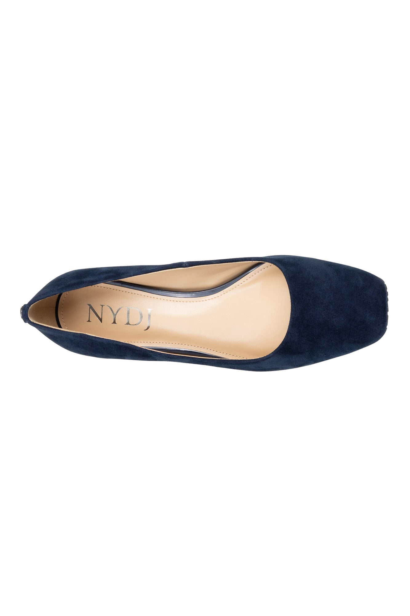 NYDJ Teddie Pumps In Suede - Navy