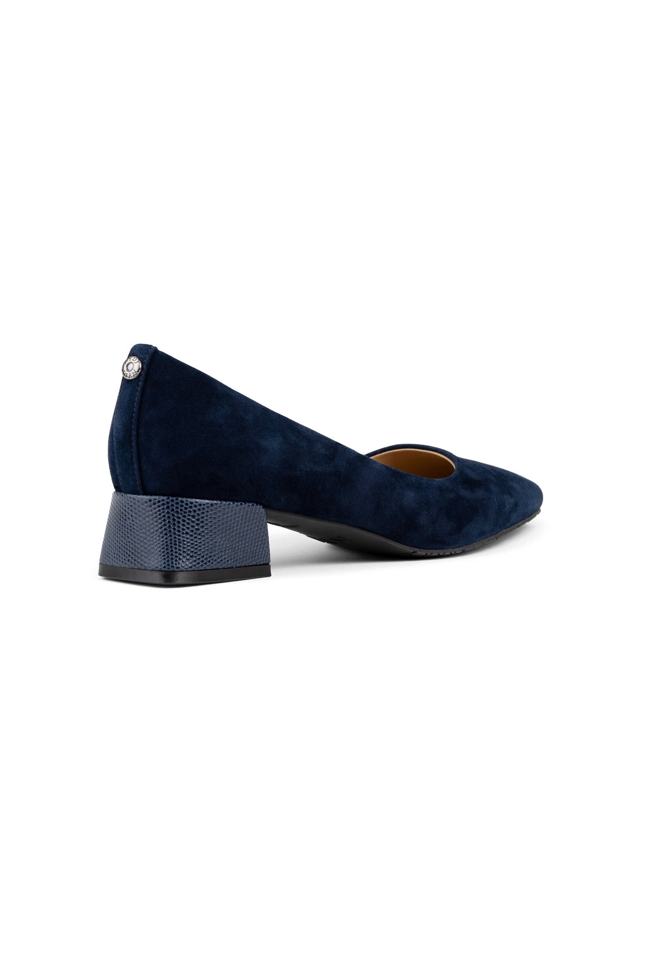 NYDJ Teddie Pumps In Suede - Navy