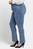 NYDJ Marilyn Straight Jeans In Plus Size With High Rise And 31" Inseam - Hayden Valley