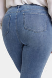 NYDJ Marilyn Straight Jeans In Plus Size With High Rise And 31" Inseam - Hayden Valley