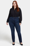 NYDJ Sheri Slim Jeans In Plus Size With High Rise - Basin