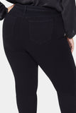 NYDJ Ami Skinny Jeans In Plus Size In Sure Stretch® Denim - Black