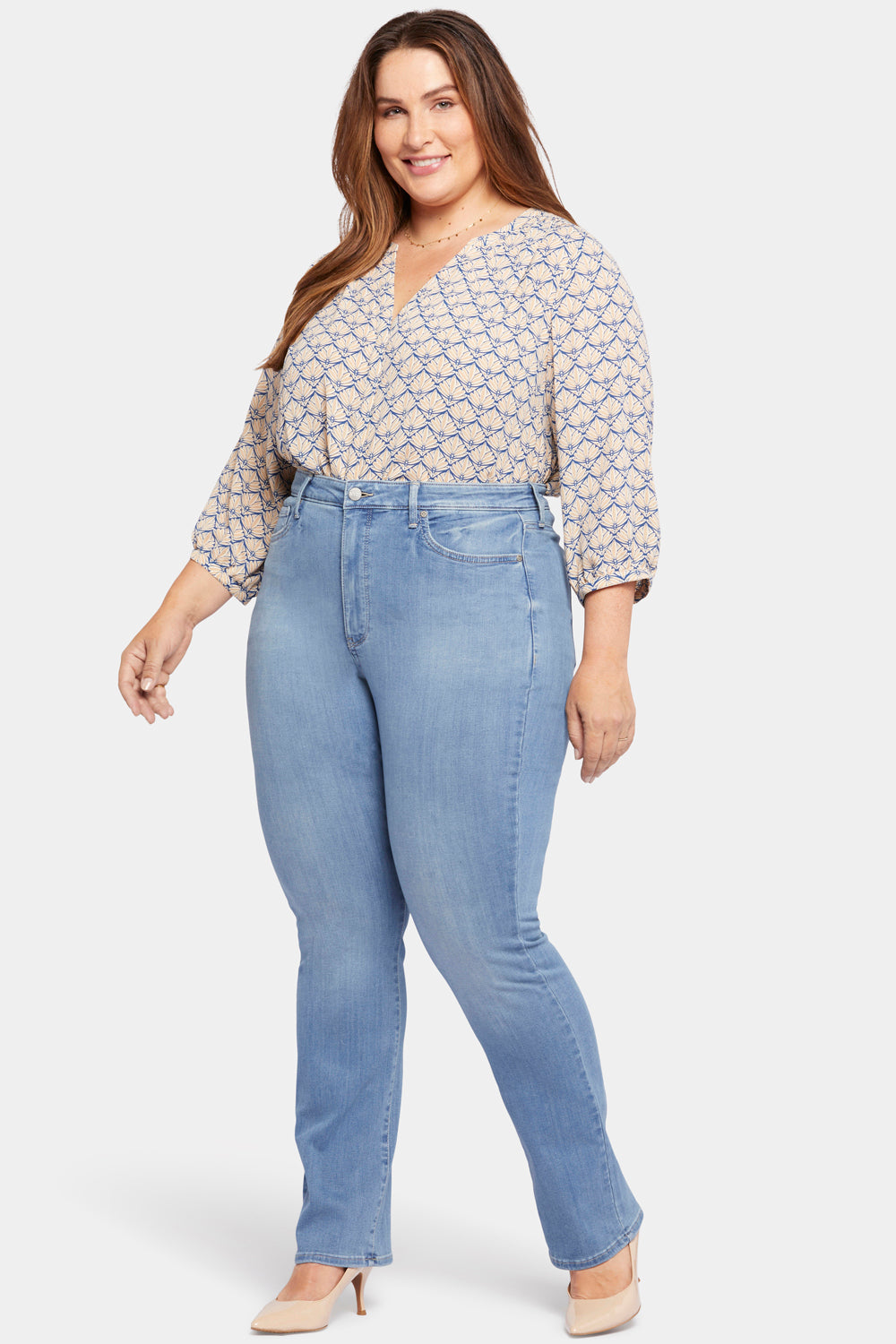 NYDJ Slim Bootcut Jeans In Plus Size In Sure Stretch® Denim - Lovesick