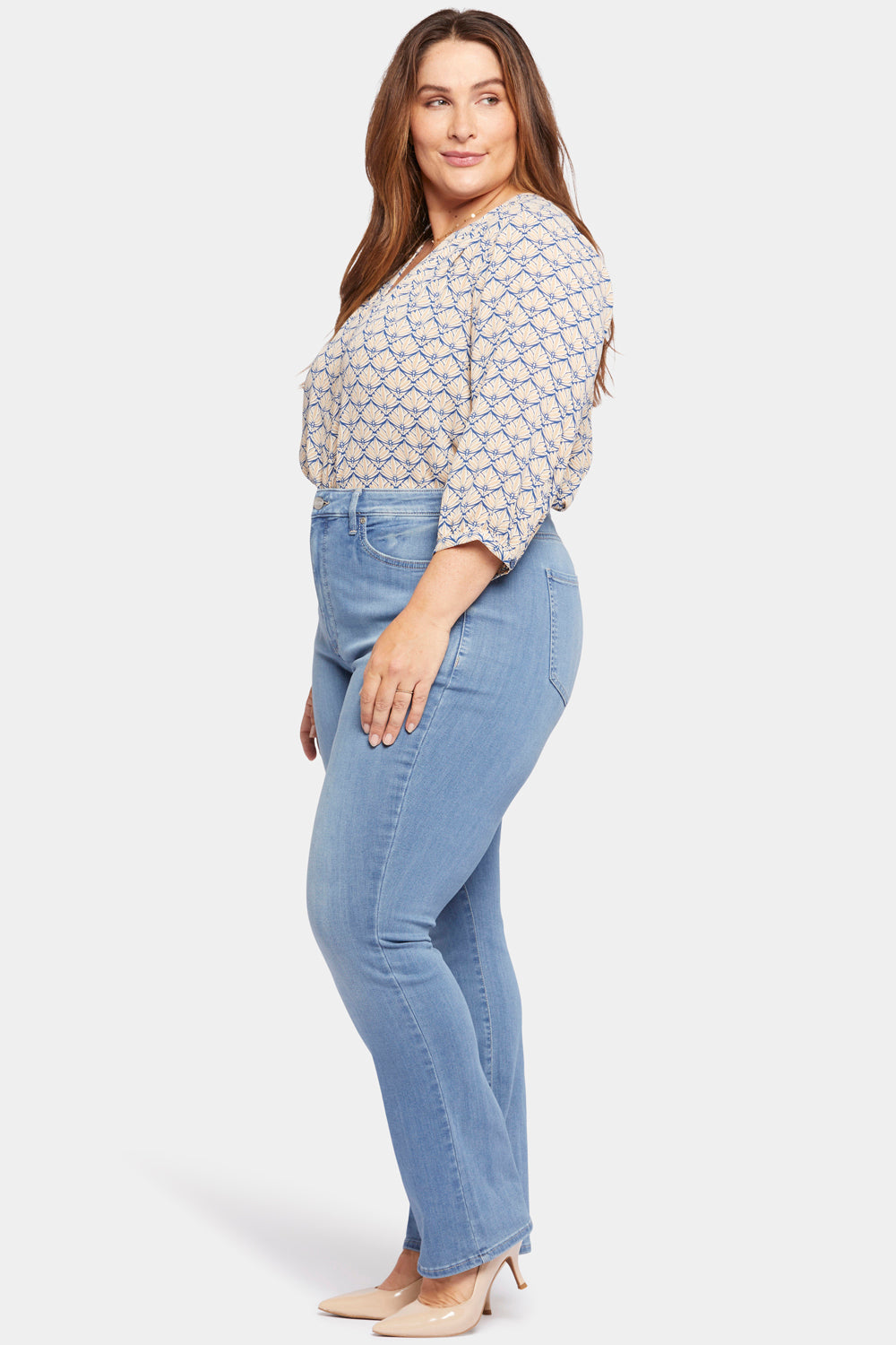 NYDJ Slim Bootcut Jeans In Plus Size In Sure Stretch® Denim - Lovesick