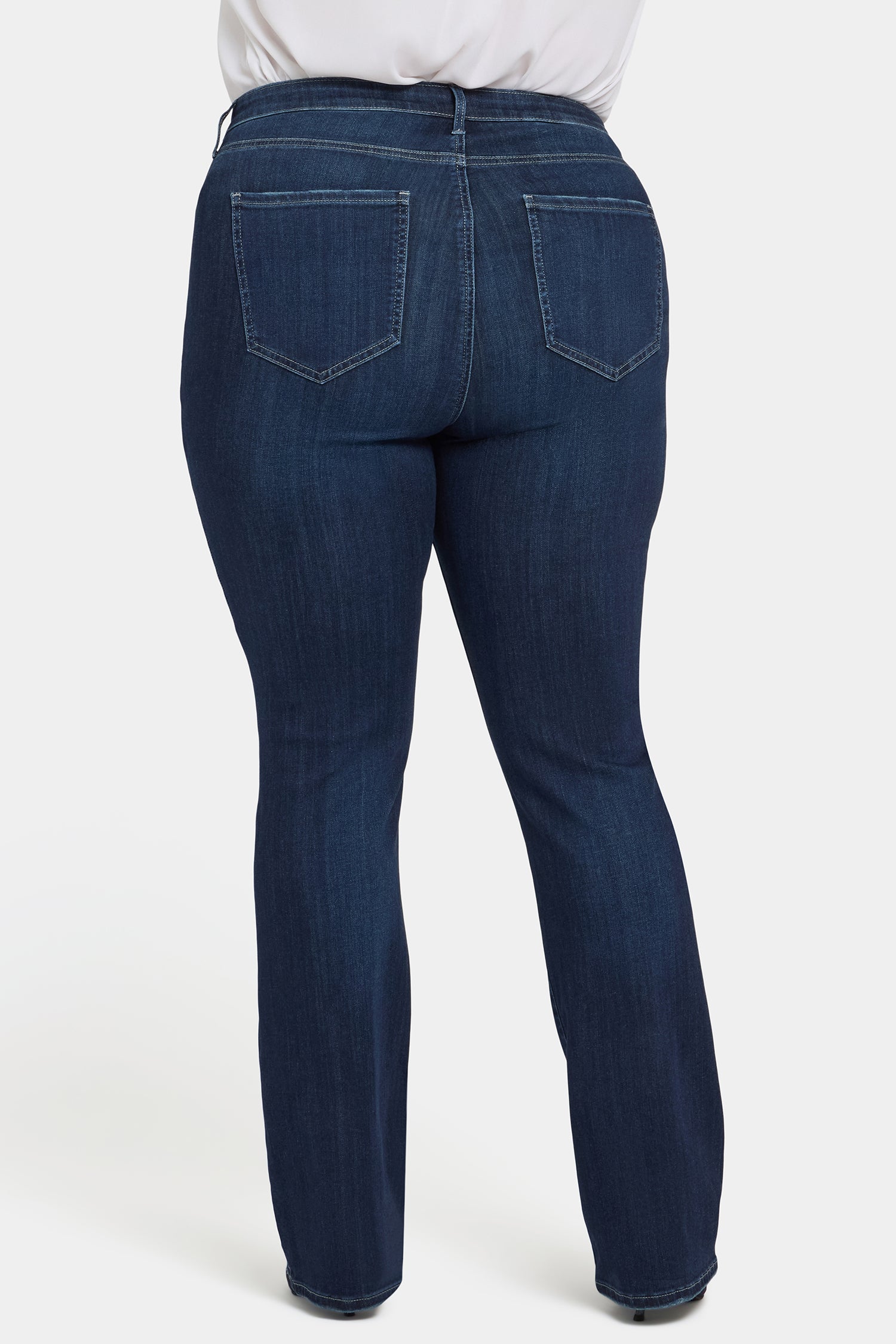NYDJ Billie Mini Bootcut Jeans In Plus Size In Sure Stretch® Denim With High Rise - Ink Skyline