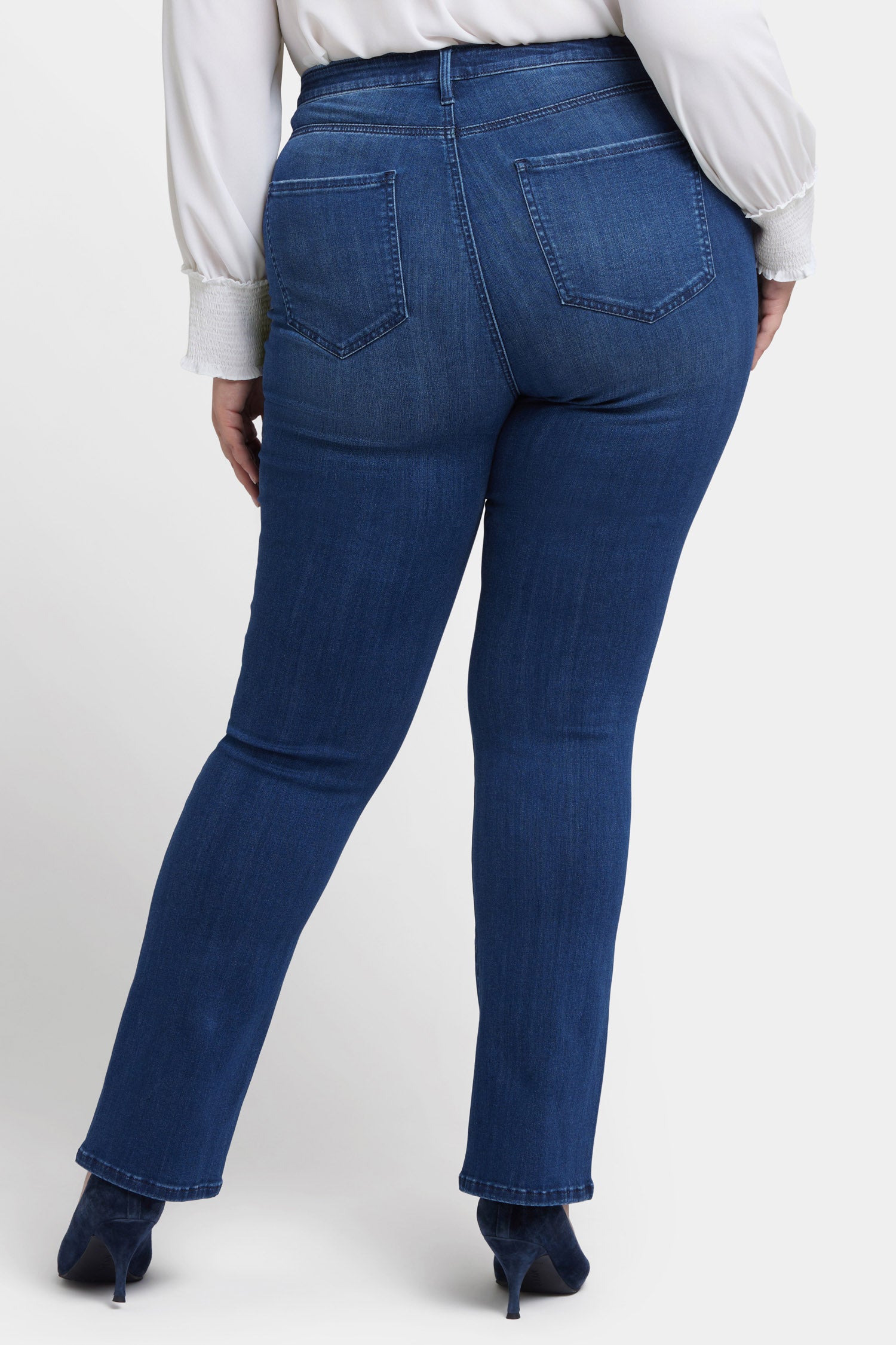 NYDJ Plus Size Teresa Wide Leg Ankle Jeans & Reviews - Jeans - Plus