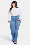 NYDJ Billie Mini Bootcut Jeans In Plus Size In Sure Stretch® Denim With High Rise - Nottinghill