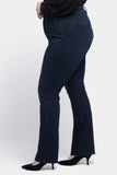 NYDJ Billie Mini Bootcut Jeans In Plus Size In Sure Stretch® Denim With High Rise - Obsidian Blue