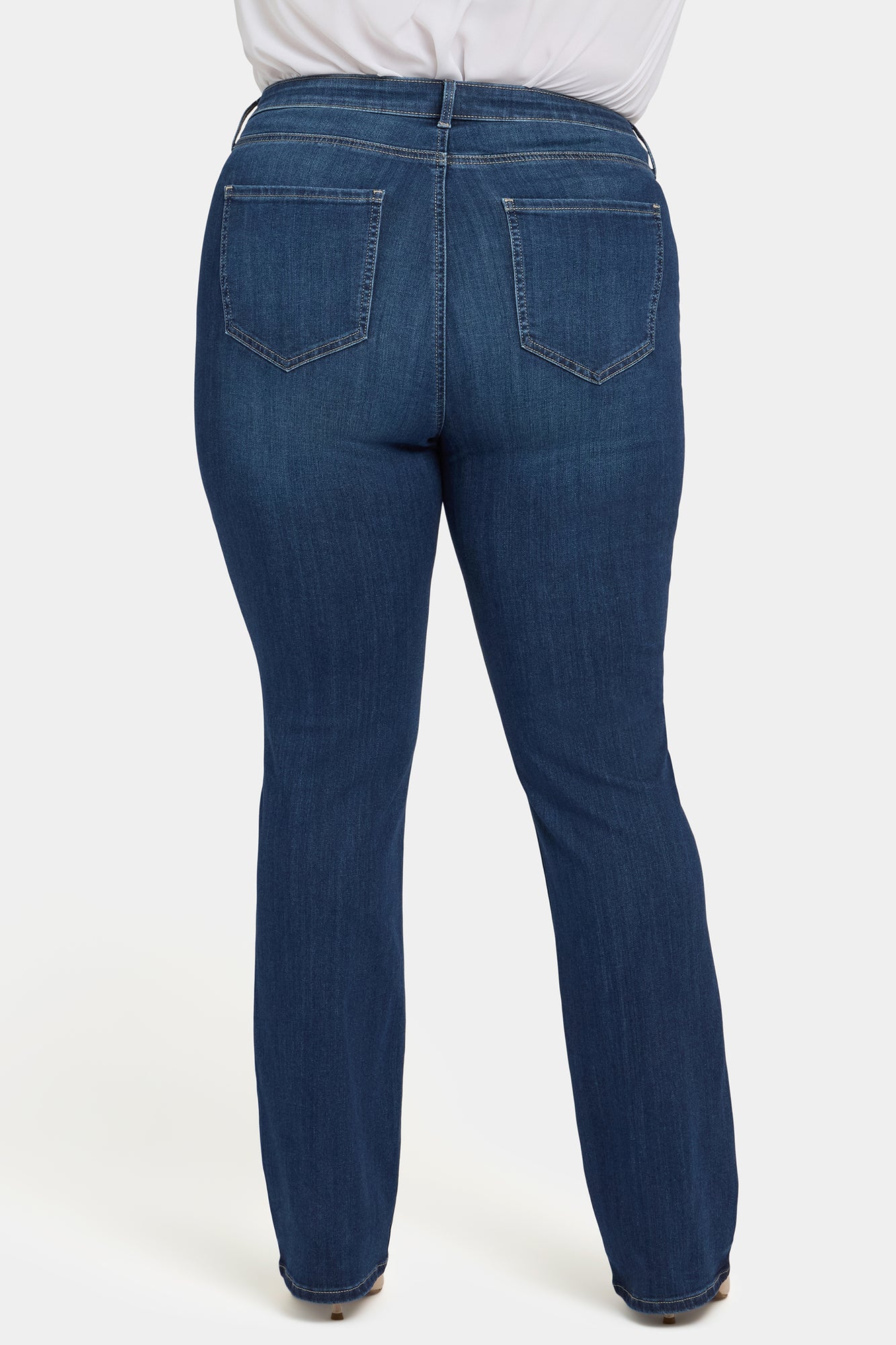 NYDJ Billie Mini Bootcut Jeans In Plus Size In Sure Stretch® Denim With High Rise - Vintage Lapis