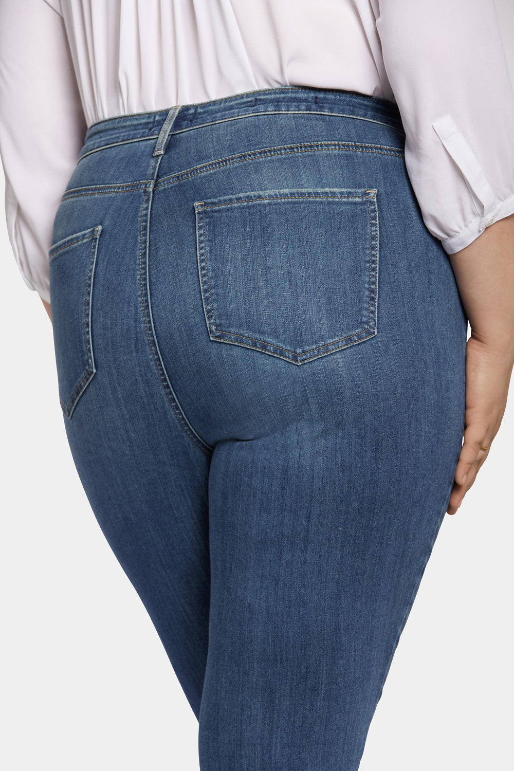 NYDJ Slim Bootcut Ankle Jeans In Plus Size In Sure Stretch® Denim - Serendipity