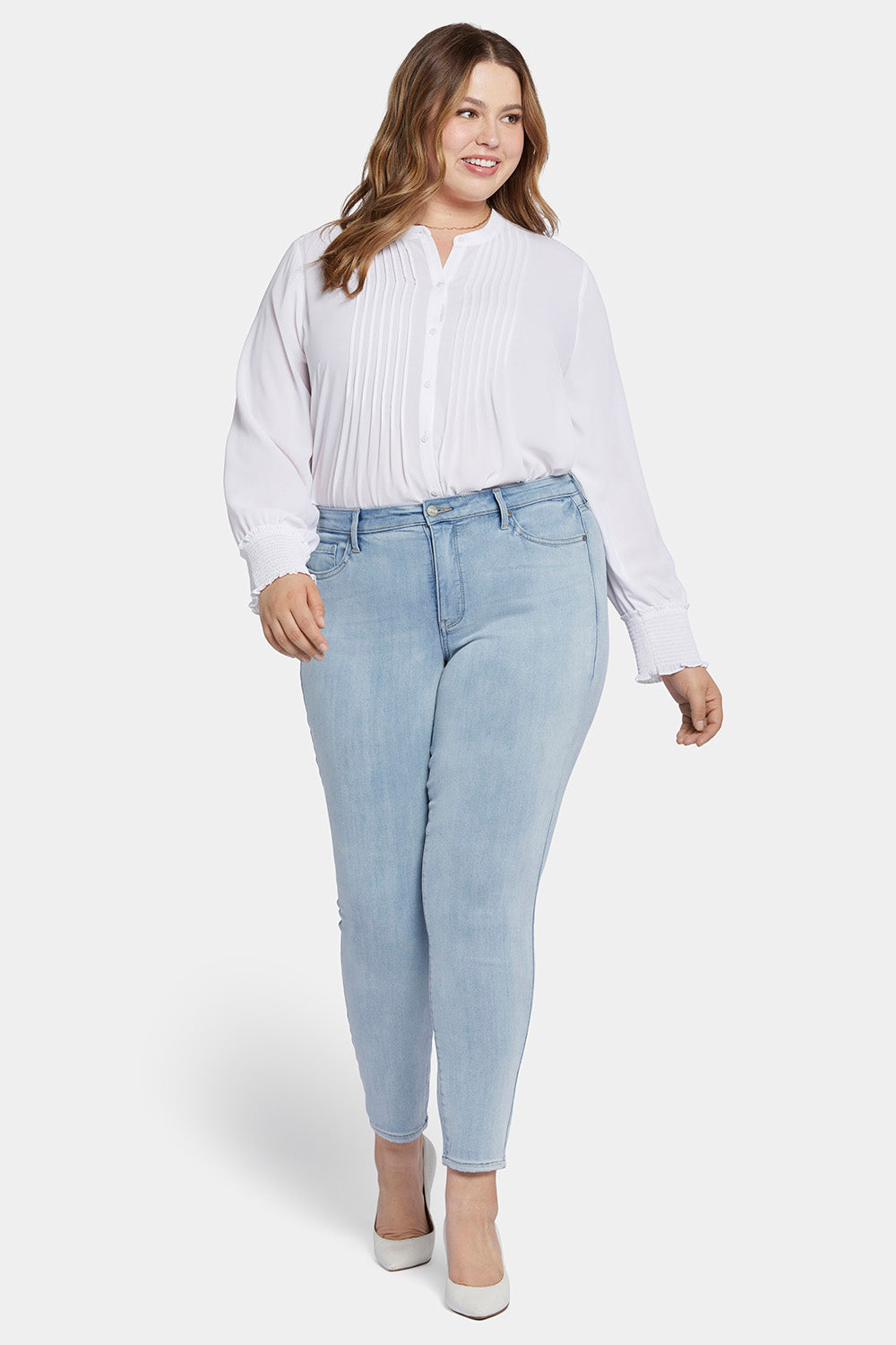 Ami Skinny Jeans In Plus Size In Sure Stretch® Denim - Westminster Blue |  NYDJ