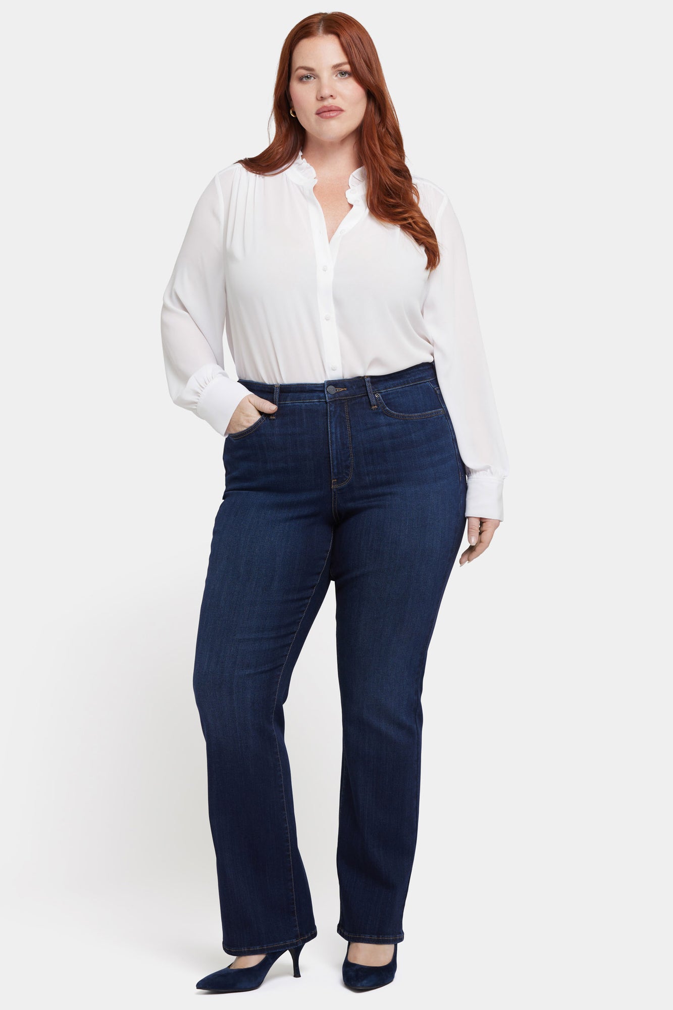 NYDJ Barbara Bootcut Jeans In Plus Size In Sure Stretch® Denim - Northbridge