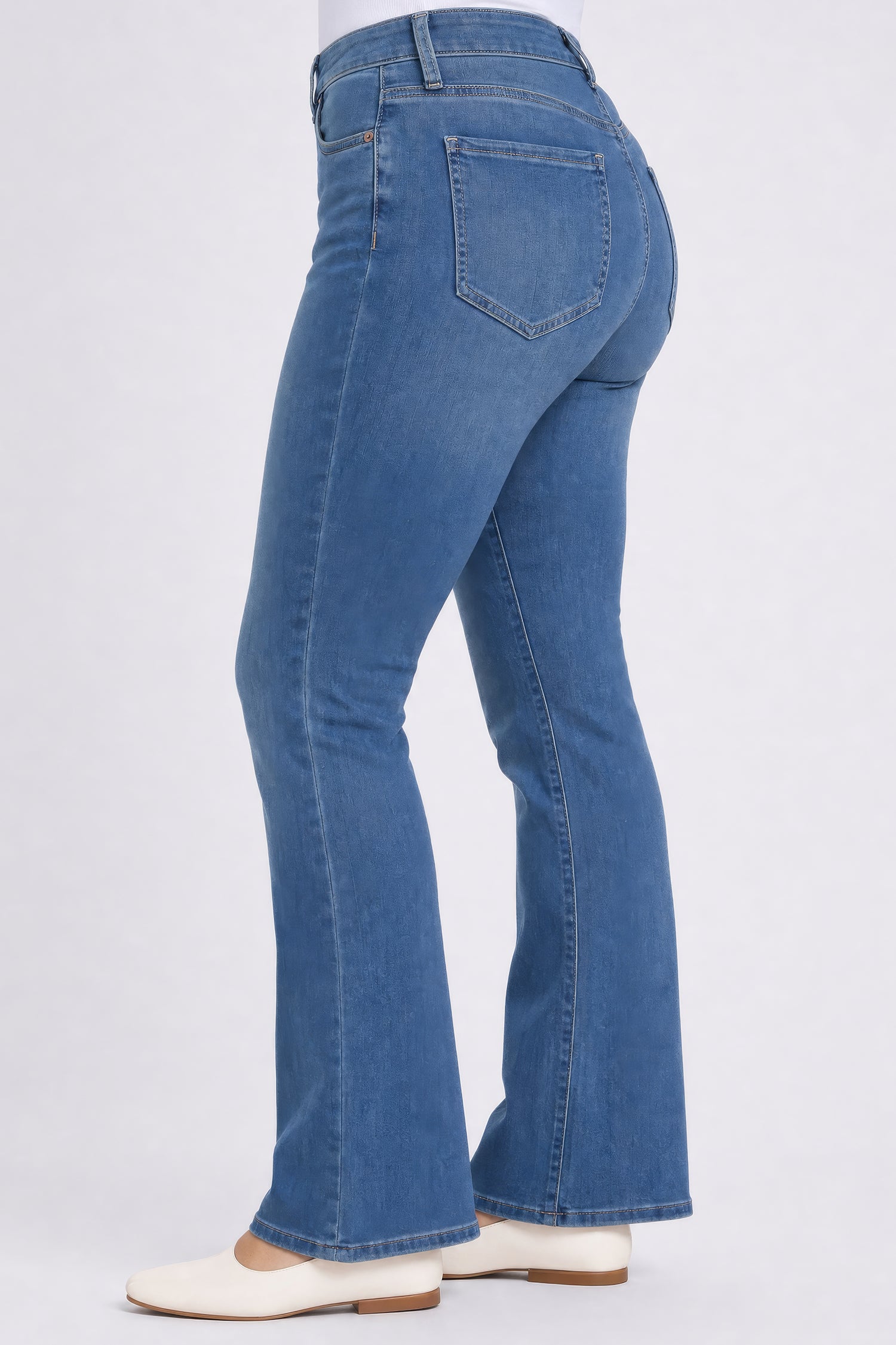 NYDJ Barbara Bootcut Jeans In Plus Size In Sure Stretch® Denim With High Rise - Redwood