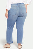 NYDJ Marilyn Straight Ankle Jeans In Plus Size In Sure Stretch® Denim With High Rise And Released Hems - Lovesick