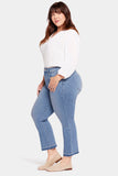 NYDJ Marilyn Straight Ankle Jeans In Plus Size In Sure Stretch® Denim With High Rise And Released Hems - Lovesick