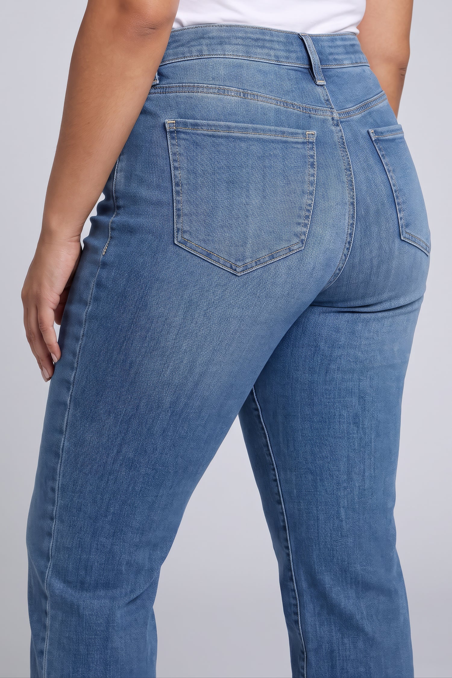 NYDJ Marilyn Straight Jeans In Plus Size In Sure Stretch® Denim - Redwood