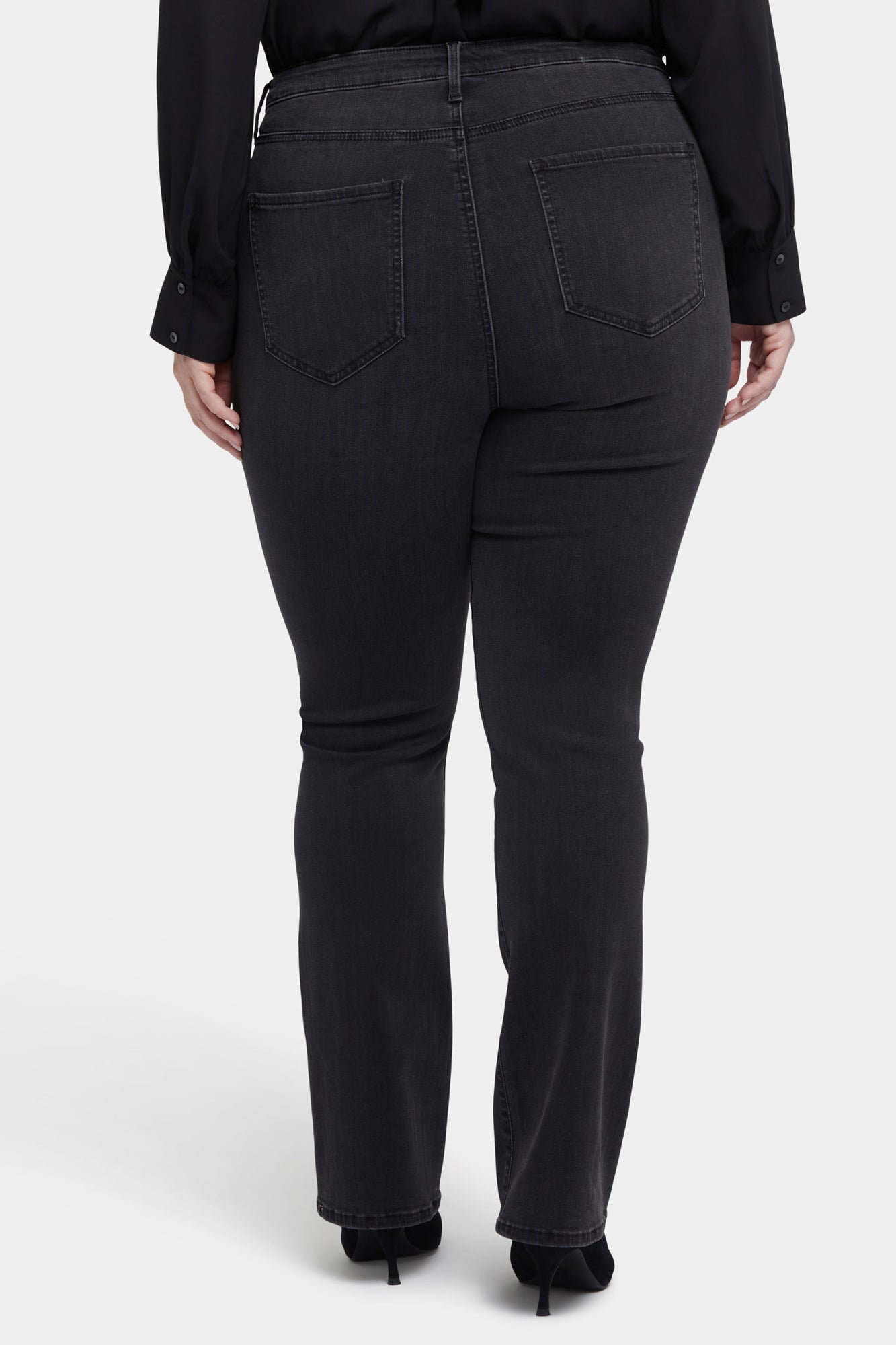 NYDJ Billie Mini Bootcut Jeans In Plus Size In Sure Stretch® Denim With High Rise - Crosswinds