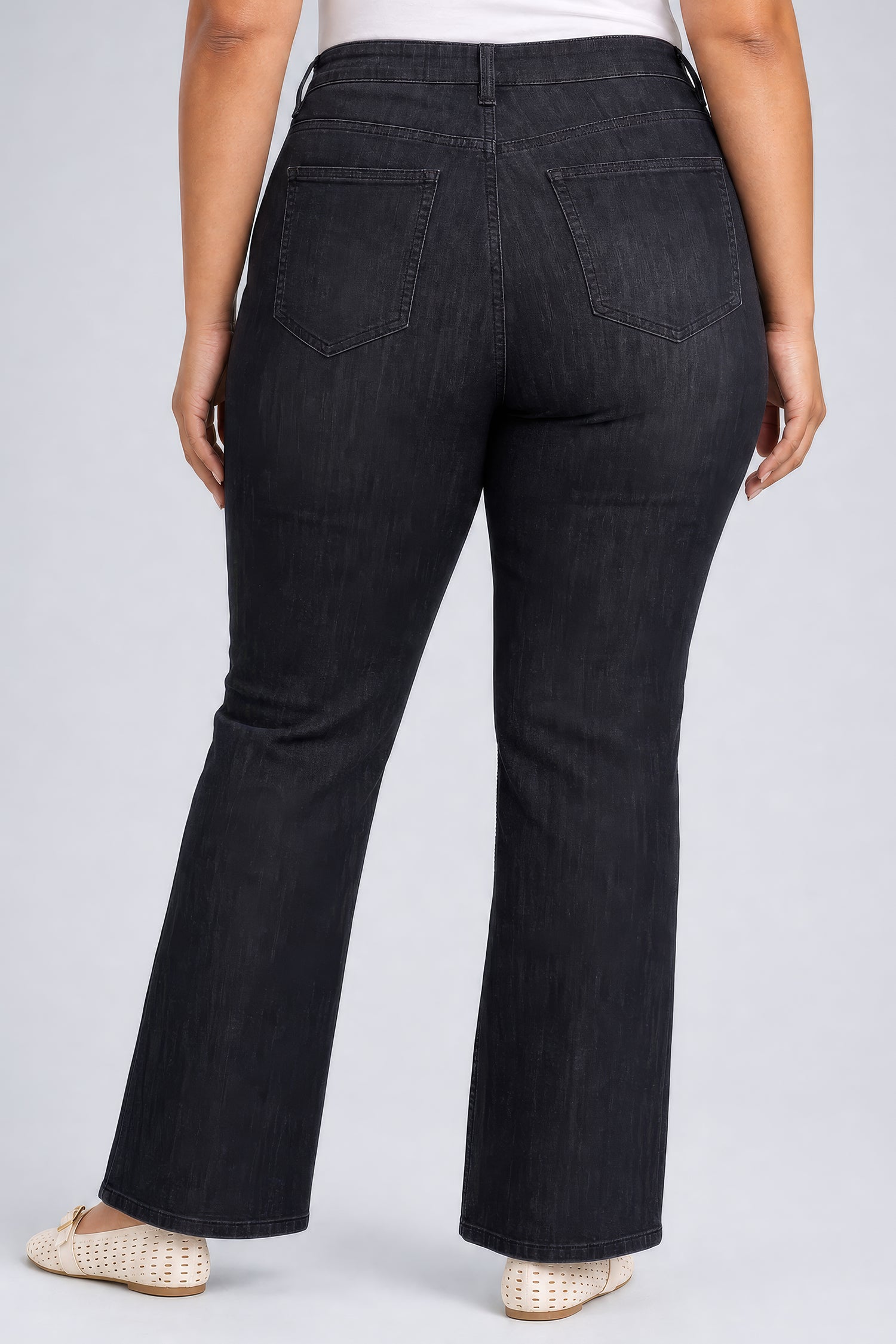 NYDJ Barbara Bootcut Jeans In Plus Size In Sure Stretch® Denim With High Rise - Helleborus